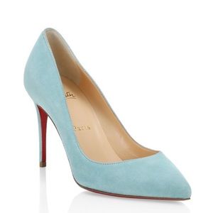 Christian Louboutin Pigalle Follies 85 Veau Velours. Size 40.